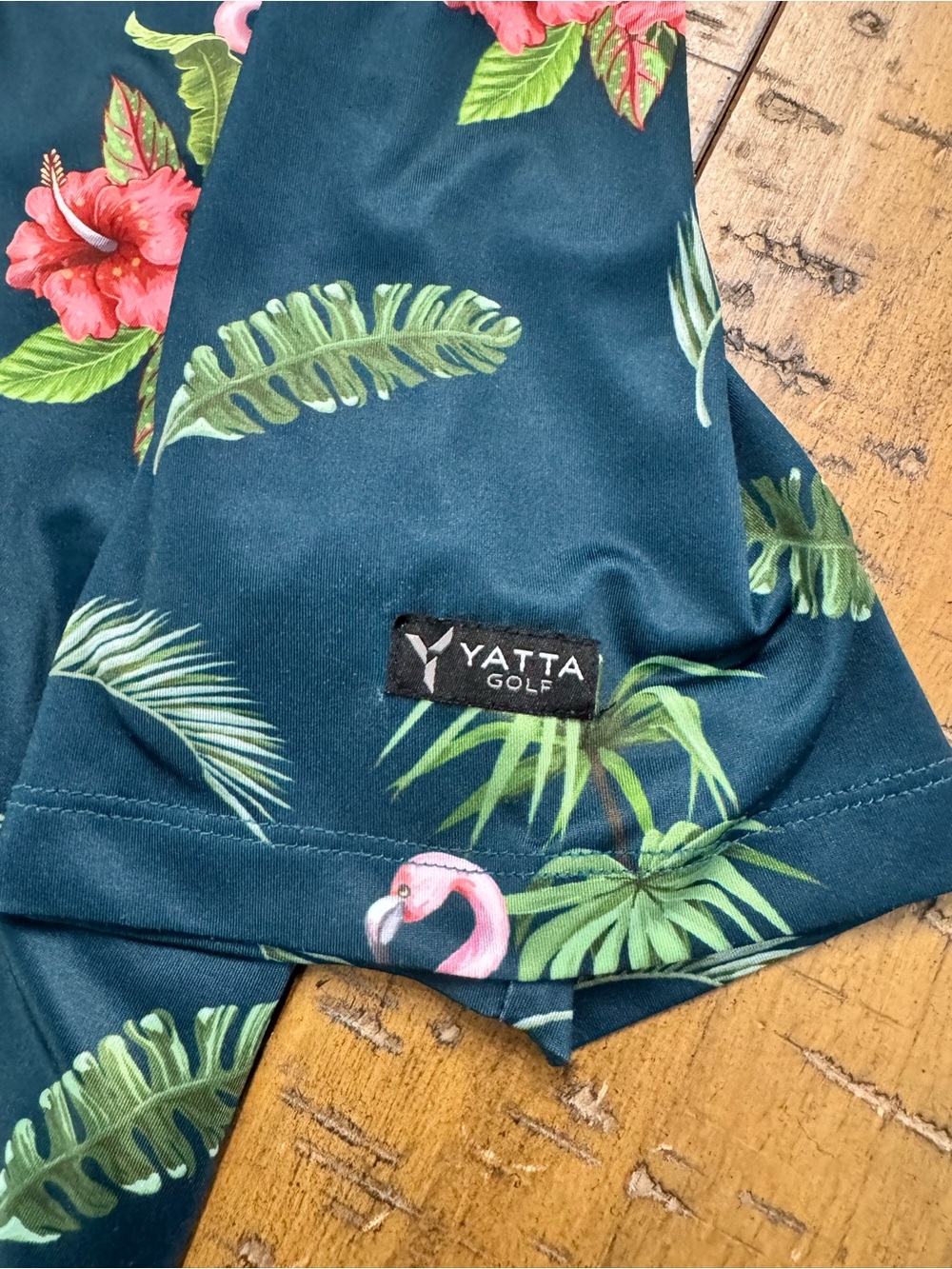 YATTA GOLF Men's Standout Performance Polo Shirts NŌ KA ʻOI Size L - Picture 3 of 4